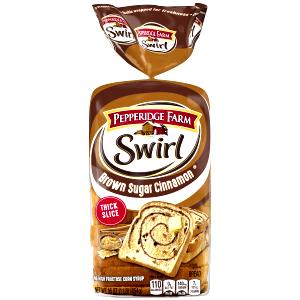 2 slices (60 g) Brown Sugar Cinnamon Bread