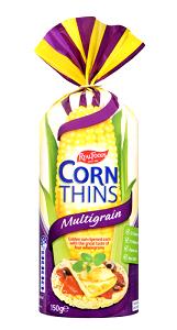 2 Slices Corn Thins, Multigrain