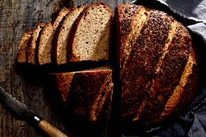 2 slices Dark Jewish Rye Bread