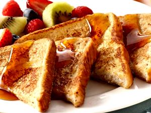2 Slices French Toast, Cinnamon