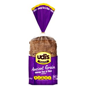 2 Slices Gluten Free Bread, Omega Flax & Fiber