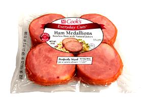 2 slices Ham Medallions