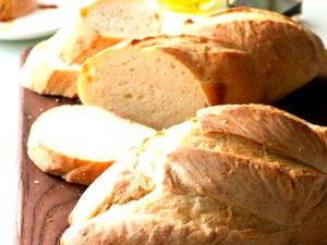 2 Slices Hot & Crusty, Italian Bread