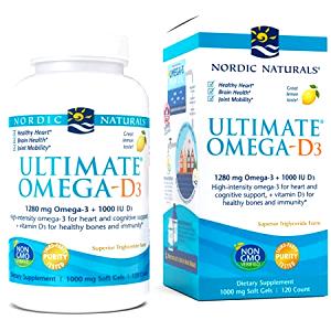 2 soft gels Ultimate Omega D3