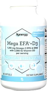 2 softgels (2 g) Mega EFA
