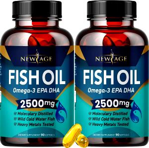 2 softgels (2 g) Omega-3 Fish Oil