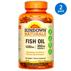 2 softgels Extra Strength Fish Oil