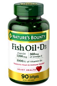 2 Softgels Fish Oil Softgel With Vit-D