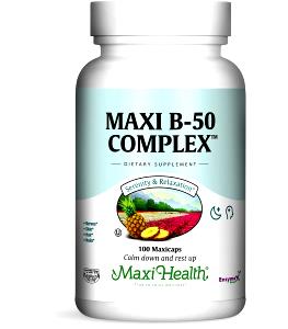 2 softgels Vitamin B Complex Maxi