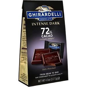 2 squares (25 g) Intense Dark Twilight Delight Chocolate 72% Cacao