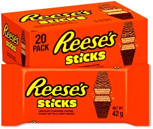 2 sticks (36 g) Milk Chocolate Peanut Butter Rolled Wafers