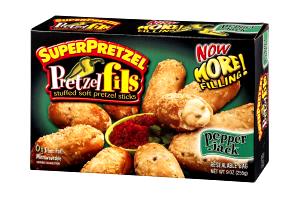 2 sticks (52 g) Pepperjack Pretzelfils