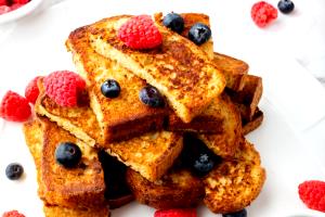 2 sticks (80 g) Gluten Free French Toast Sticks