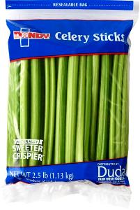 2 sticks (85 g) Celery Sticks