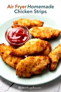 2 strips Breaded Chicken Strips