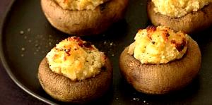 2 stuffed mushrooms (66 g) Garlic & Four Cheese Stuffed Baby Bellas