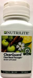 2 tablets ClearGuard Supplement