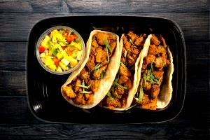 2 tacos (113 g) TX Street Eats Street Tacos Al Pastor