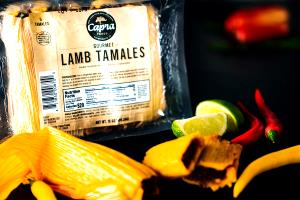 2 tamales (170 g) Lamb Tamales