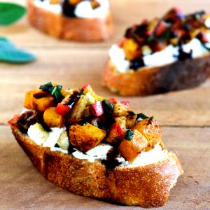 2 Tblsps Butternut Squash Bruschetta
