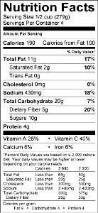 2 Tblsps Spicy Garden Vegetable