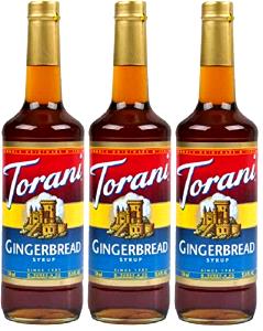2 tbsp (1 oz) Gingerbread Syrup
