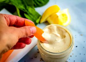 2 tbsp (1 oz) Lemon Soy Tahini Dressing