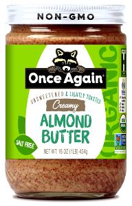 2 tbsp (1 oz) Roaster Fresh Creamy Lightly Salted Almond Butter