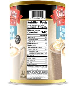 2 tbsp (20 g) French Vanilla Cappuccino