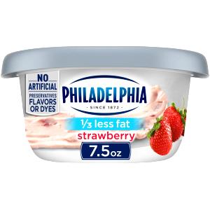 2 tbsp (20 g) Whipped Strawberry Reduced Fat Cream Cheese