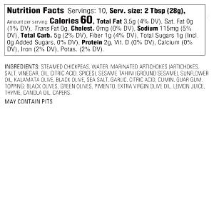2 tbsp (28 g) Mediterranean Herb Hummus