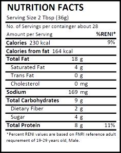2 tbsp (29 g) Bold & Creamy Chipotle Sauce