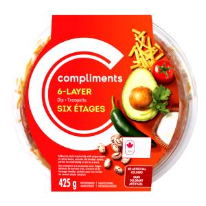 2 tbsp (30 g) 6 Layer Dip