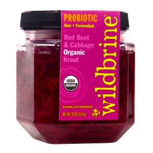 2 tbsp (30 g) Fermented Red Beet & Cabbage Sauerkraut Salad