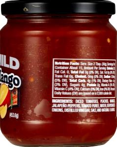 2 tbsp (30 g) Mild Peach Mango Salsa