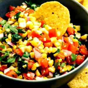 2 tbsp (30 g) Peppery Sweet Corn Salsa