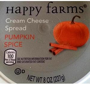 2 tbsp (30 g) Pumpkin Spice Cream Cheese