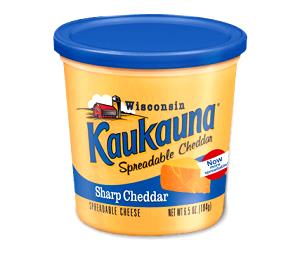 2 tbsp (30 g) Spreadable Sharp Cheddar Cheese