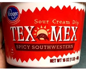 2 tbsp (30 g) Tex Mex Spicy Southwestern Sour Cream Dip