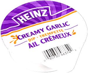 2 tbsp (30 ml) Creamy Garlic Dipping Sauce
