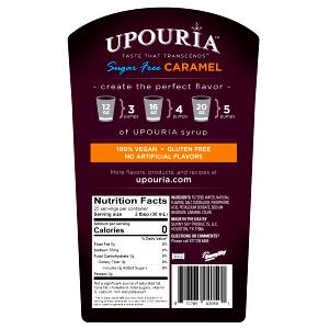 2 tbsp (30 ml) Sugar Free Caramel Coffee Syrup