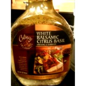 2 tbsp (30 ml) White Balsamic Citrus Basil Dressing & Marinade