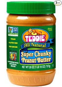 2 tbsp (32 g) 100% Natural Chunky Peanut Butter