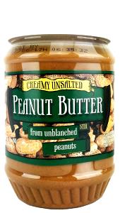 2 tbsp (32 g) Creamy Unsalted Peanut Butter from Unblanched Peanuts