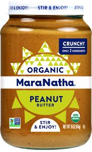 2 tbsp (32 g) Crunchy Organic Peanut Butter
