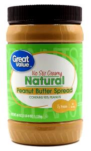 2 tbsp (32 g) No Stir Creamy Natural Peanut Butter