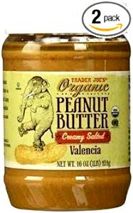 2 tbsp (32 g) Organic Peanut Butter Creamy Salted Valencia