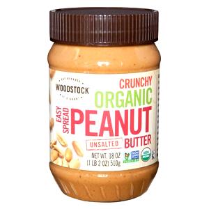 2 tbsp (32 g) Organic Peanut Butter Crunchy Unsalted