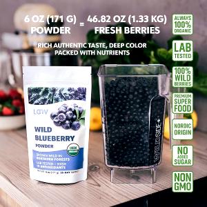 2 tbsp (33 g) Fruit Perfect Blueberries