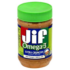 2 tbsp (33 g) Omega-3 Extra Crunchy Peanut Butter